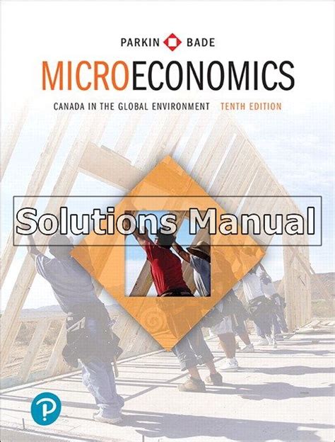 Instructor solution manual parkin microeconomics 10th edition. - Golden odes of love al muallaqat.