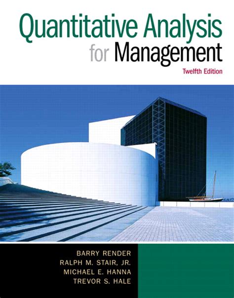 Instructor solutions manual quantitative analysis for management. - Metaphysics as a guide to morals vintage classics iris murdoch.