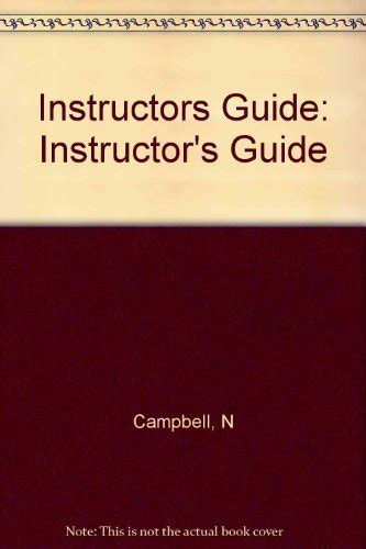 Instructors guide for campbells biology by nina caris. - Galion parts manual ih p eng5 6cyl.