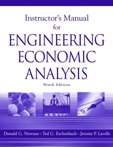 Instructors manual for engineering economic analysis 9th ed by donald g newnan. - Reproductive endocrinology and infertility handbook for clinicians.