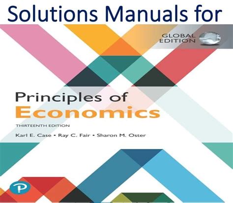 Instructors manual principles of economics case. - Handbook of pharmaceutical public policy pharmaceutical health policy.