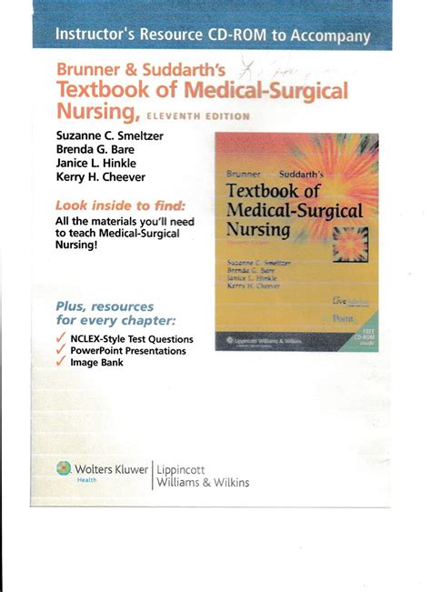 Instructors resource cd rom to accompany brunner and suddarths textbook of medical surgical nursing. - Guide to medical education in the teaching hospital 5th edition.