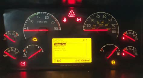 Instrument cluster volvo trucks.  This cluster is specifically designed for dies...