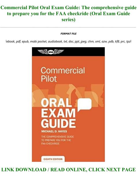 Instrument pilot oral exam guide the comprehensive guide to prepare you for the faa checkride oral exam guide. - Ap physics 1 essentials an aplusphysics guide.