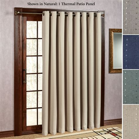 Insulated Sliding Glass Door Curtains - InsulationProTalk.com