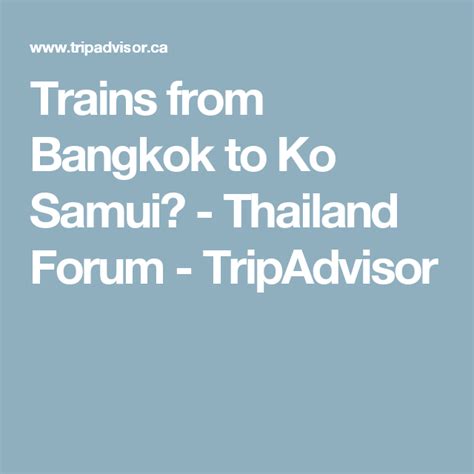 Insurance for Transit - Thailand Forum - Tripadvisor