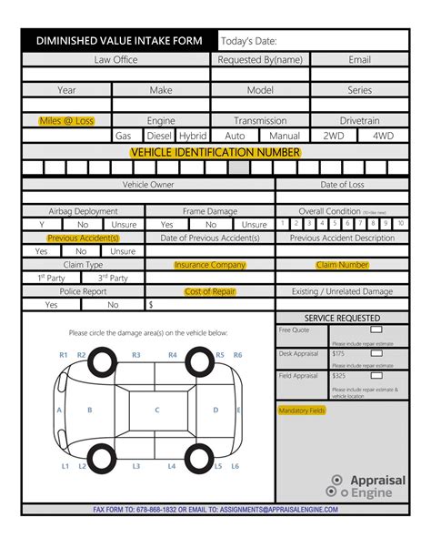 IntakeForm Appraisal Engine Inc