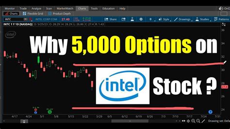 INTEL CORP (INTC) Option Chains Report Date: Select Option Chain. Symbol. Chain Type. Calls & Puts Calls Puts. Non-Standard. Standard All Quarterlys Weeklys Fixed Return (FRO) Non-Standard. Show Greeks. Filter Criteria.. 