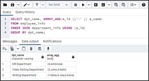 Integer agg in postgresql.  This is just one of the 7 puzzles found on...