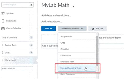 Integrate MyLab Math with Brightspace by D2L for easy …