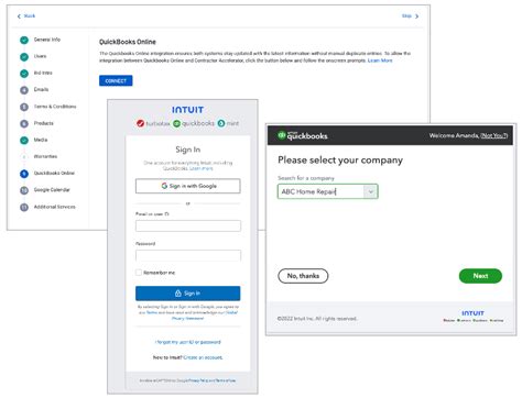 Integrate with QuickBooks Online – Contractor Accelerator