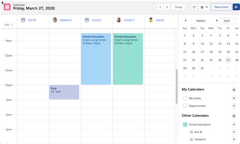 Integrate you Sharepoint Calendar with SalesForce data in a single View