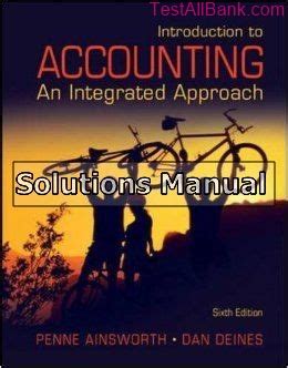 Integrated To Introduction 6th Edition Accounting Approach An Answers