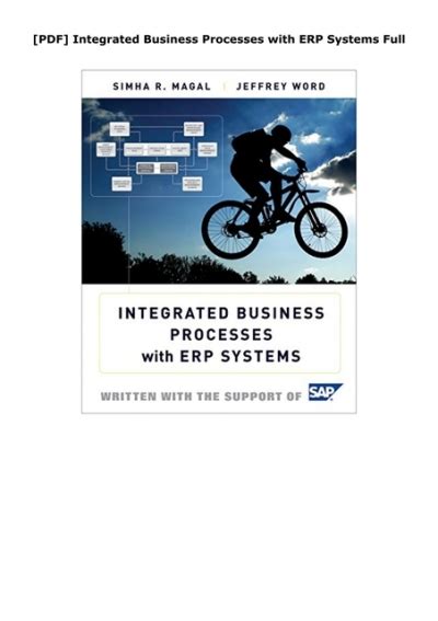 Integrated business processes with erp systems solutions manual. - Icp gas furnace cross reference guide.