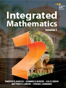 Integrated mathematics 2 volume 1 answers.  The meaning of INTEGRATED is...