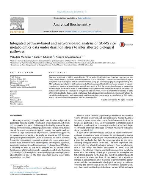 Integrated pathway-based and network-based analysis of …