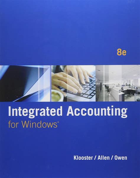 Read Online Integrated Accounting With General Ledger Cdrom By Dale H Klooster