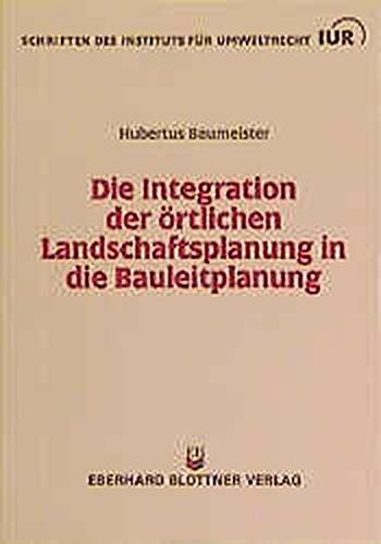 Integration der örtlichen landschaftsplanung in die bauleitplanung. - Handbook of commercial catalysts heterogeneous catalysts.