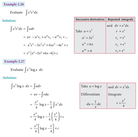 Integration pdf with solution.  The answer is Then, the integration-by-p...