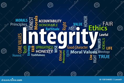 Integrity Word On Image & Photo (Free Trial) Bigstock