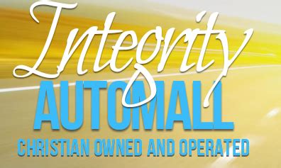 Integrity automall tiffin. Contact INTEGRITY AUTOMALL by telephone: (419) 447-7497 by fax: (419) 447-9274 by email: integrityautomall@sbcglobal.net. 310 N WASHINGTON ST TIFFIN OH 44883-1358 US If this information is inaccurate please let us know in the comments below. 