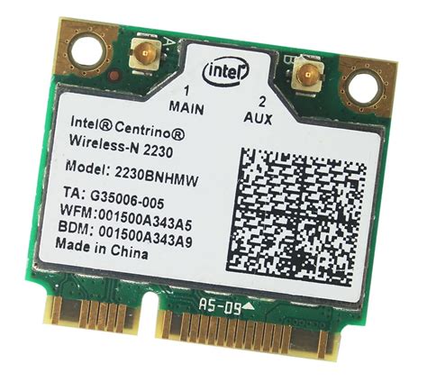 Intel® Centrino® Wireless-N 2230，單頻