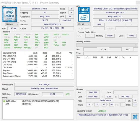 Intel HD Graphics 615 Notebookcheck-.