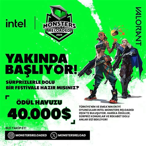 Intel Monster Reloaded Kayıt Formu 2024. 