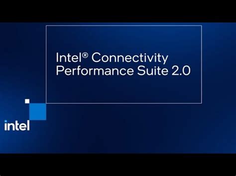 Intel connectivity performance suite. "Intel's new performance hybrid architecture is helping to accelerate the pace of innovation and the future of compute," said Gregory Bryant, executive vice president and general manager of Intel's Client Computing Group. ... Intel® Connectivity Performance Suite 6 and optional AI-accelerated camera imaging effects. To extend the ... 