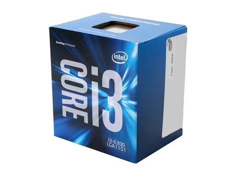 Intel core i3 6300