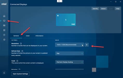 Intel graphics command center custom resolution bad parameters.  View a li...