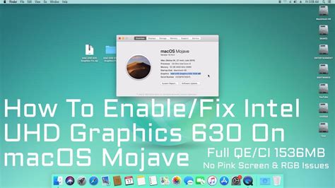 Intel uhd 630 hackintosh mojave.  Intel secured its position as a leader...
