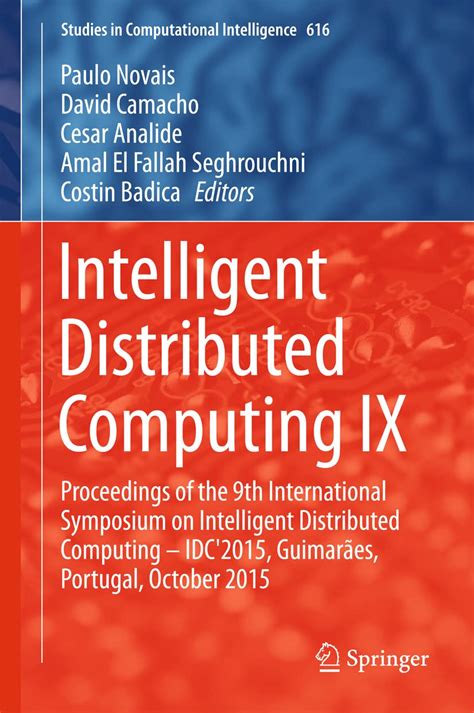 Intelligent Distributed Computing V Proceedings Of The 5th International Symposium On Intelligent