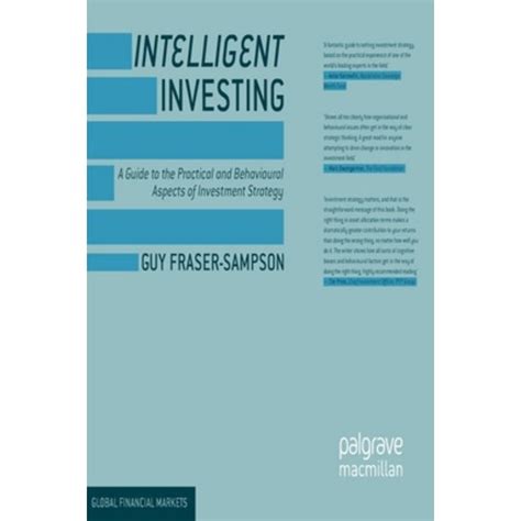 Intelligent investing a guide to the practical and behavioural aspects. - Handbook of financial econometrics and statistics.