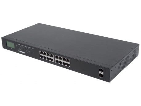 Intellinet Switch 16-Port Neupravljiv Gigabit Ethernet PoE