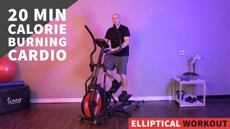 Intense Calorie Burning Elliptical Interval Workout