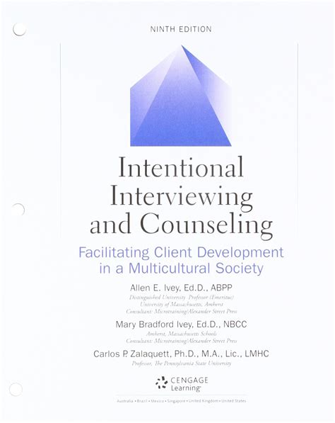 Full Download Intentional Interviewing And Counseling Facilitating Client Development In A Multicultural Society By Allen E Ivey