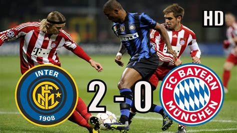 Inter v Bayern 2-0 YouTube.