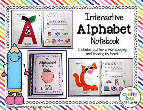 Interactive Alphabet Notebook