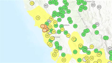 Interactive Map: Check real-time Bay Area air quality data