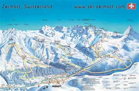 Interactive Map Zermatt, Switzerland