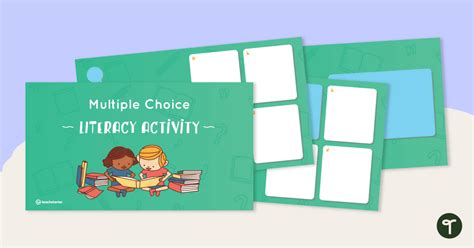 Interactive Multiple Choice Powerpoint Template Generic Teaching Resource Teach Starter