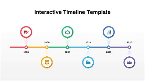 Interactive Timeline Template SlideBazaar