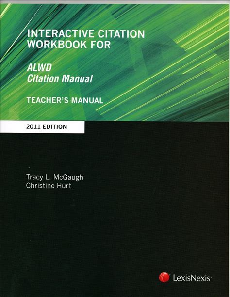 Interactive citation workbook for alwd citation manual by christine hurt. - Manual de preparacion para el examen de nacionalidad espanola.