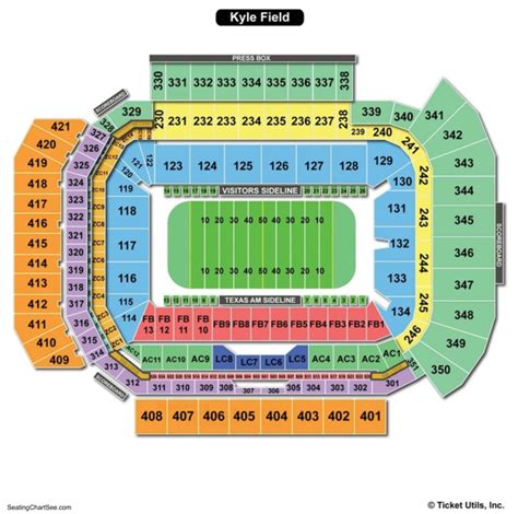 Interactive kyle field seating chart. Kyle Field seating charts for all events including football. Seating charts for Texas A&M Aggies. 