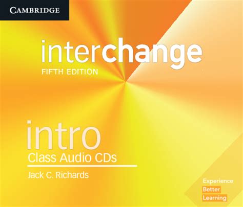 Interchange Intro Students Audio Cds