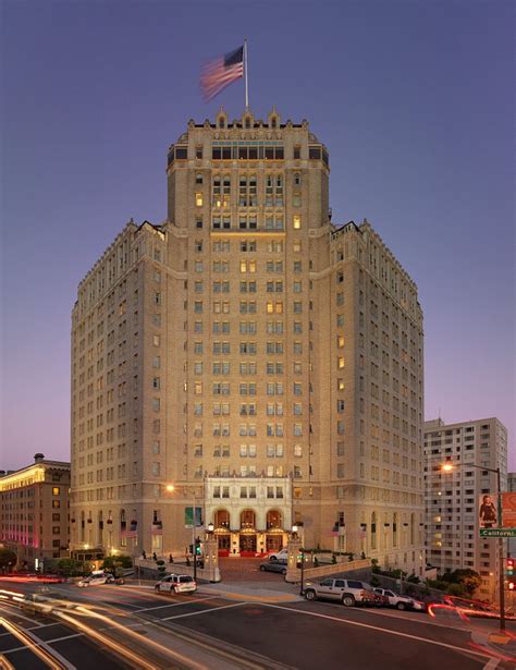 Intercontinental mark hopkins hotel. 