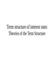 Interest Rate Theories SpringerLink