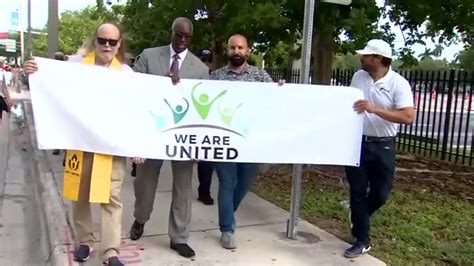 Interfaith organization hosts March in Unity walk in downtown Miami