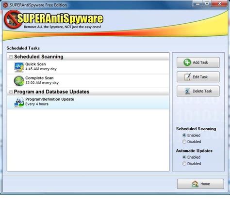 Interfering mother in law.  SUPERAntiSpyware Free Edition does not include real-time blo...